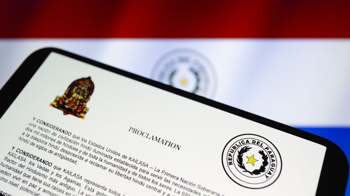 Paraguayský vládní činitel podepsal memorandum s fiktivním státem
